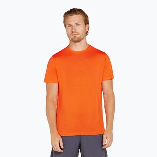 Trekking Shirt Herren icebreaker Merino 125 Cool-Lite Sphere III SS Tee blaze
