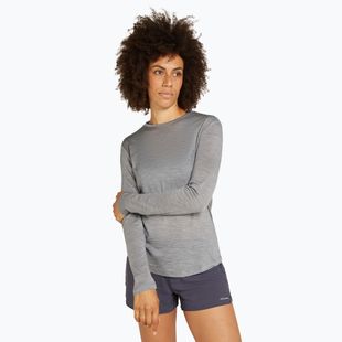 Trekking Longsleeve Damen icebreaker Merino 125 Cool-Lite Sphere III LS Tee metro heather
