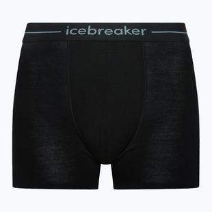 Herren Thermo-Boxershorts icebreaker Anatomica schwarz