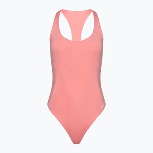 Hurley Damen O&O Solid Racerback Moderate One Piece Badeanzug pazifisch rosa