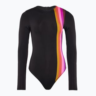 Hurley Fiji Fantasy Tie Back Women's Badeanzug Surf Suit schwarz