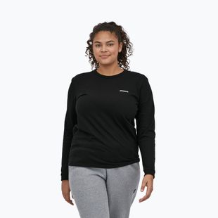 Damen Patagonia P-6 Logo Responsibili-Tee schwarz