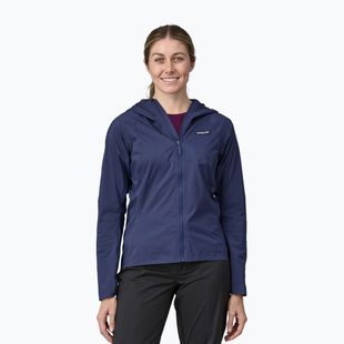 Damen Fahrradjacke Patagonia Dirt Roamer Ton blau
