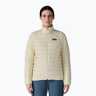 Damen Daunenjacke Patagonia Down Sweater Wolle weiß