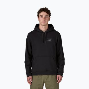 Herren Hoodie Sweatshirt Patagonia '73 Skyline Uprisal Hoody ink black