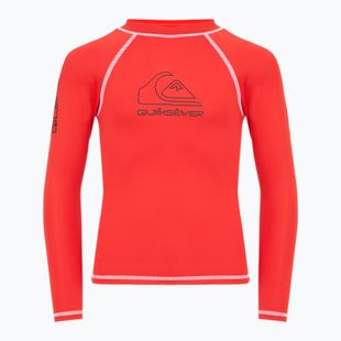Quiksilver Kinder Schwimmen Longsleeve On Tour rot