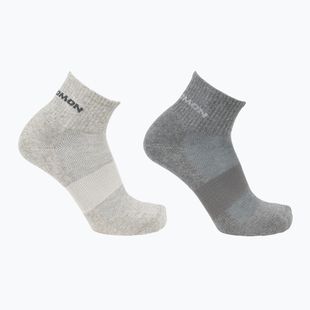 Socken Salomon Evasion 2 pary light grey/heather medium