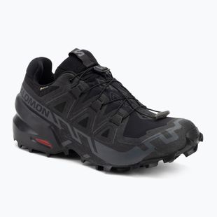 Laufschuhe Damen Salomon Speedcross 6 GTX black/black/phan