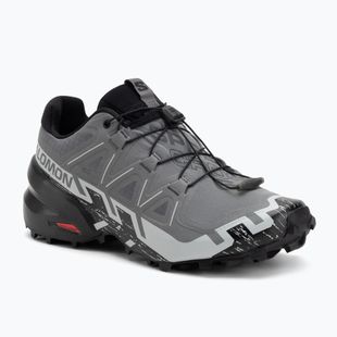 Herren Laufschuhe Salomon Speedcross 6 Wide quiet shade/schwarz/perlblau