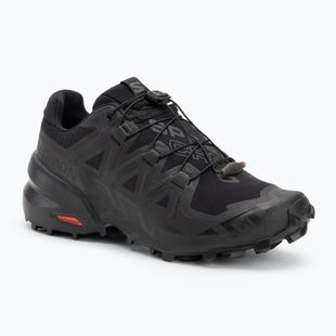 Laufschuhe Herren Salomon Speedcross 6 Wide black/phantom