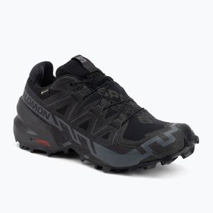 Herren Laufschuhe Salomon Speedcross 6 GTX schwarz/schwarz/phantom