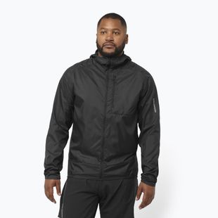 Salomon Cross Wind Herren Laufjacke tiefschwarz