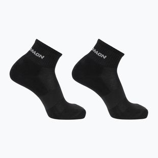 Socken Salomon Evasion Ankle 2 pary black/black