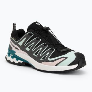 Laufschuhe Damen Salomon XA Pro 3D V9 GTX black/bleached aqua/harbor blue
