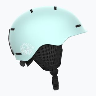 Skihelm Kinder Salomon Orka bleached aqua
