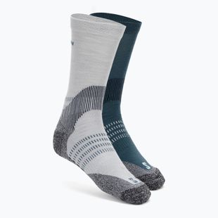 Salomon X Ultra Access Crew 2 Paar Steinbruch/Sterngucker Trekkingsocken