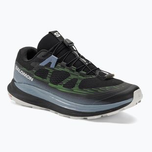 Herren Laufschuhe Salomon Ultra Glide 2 schwarz/flint stone/green gecko