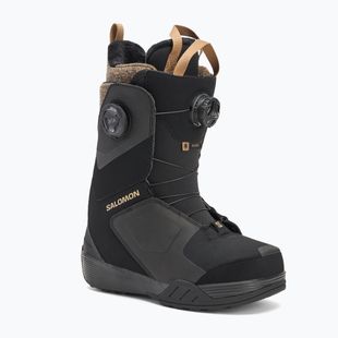 Snowboardschuhe Damen Salomon Kiana Dual Boa W black/black/sepia tint