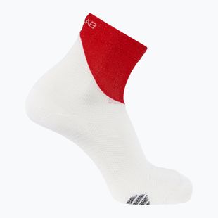 Laufsocken Salomon S/Lab Phantasm Ankle white/ fiery red