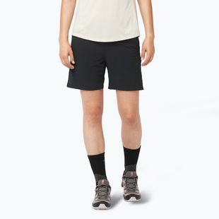 Damen Shorts Salomon Wayfarer Ease deep black