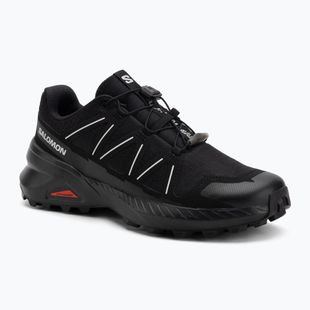 Herren-Laufschuhe Salomon Speedcross Peak schwarz/schwarz/gletschergrau