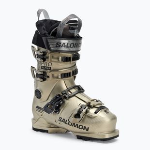 Skischuhe Damen Salomon S/Pro Alpha 100 W GW light bronze met./black/black