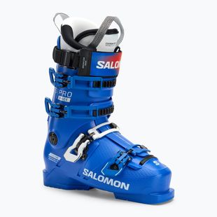 Skischuhe Herren Salomon S/Pro Race 140 race blue/white/process blue