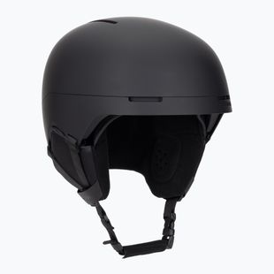 Skihelm Salomon Brigade Round Fit black