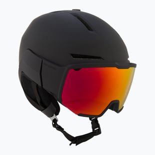Skihelm Salomon Osmo Pro Sigma Photo black/poppy red