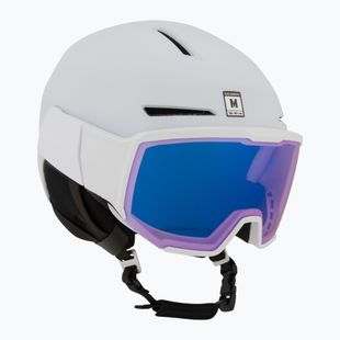 Skihelm Salomon Osmo Pro Sigma Photo white/sky blue