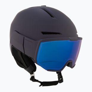 Skihelm Salomon Osmo Pro Sigma Photo nightshade/sky blue