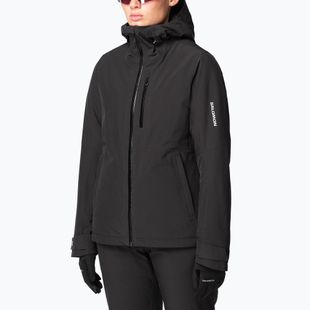 Damen-Skijacke Salomon Highland deep black