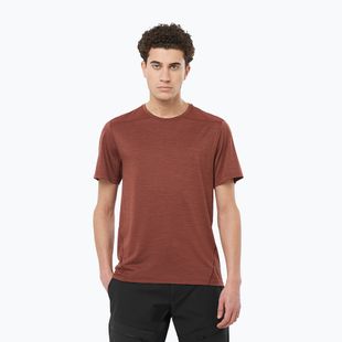 Salomon Outline Rum-Rosinen-Trekkinghemd für Männer