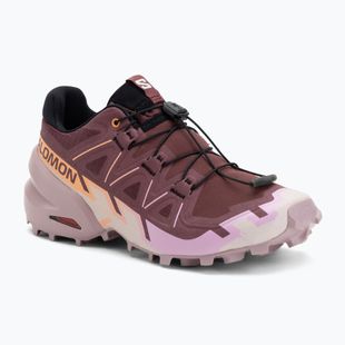 Damen-Laufschuhe Salomon Speedcross 6 catawba grape/papaya/deauville mauve