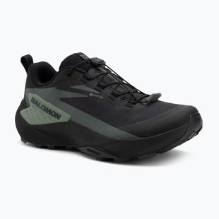 Herren-Laufschuhe Salomon Genesis GTX schwarz/agave grün/urban chic
