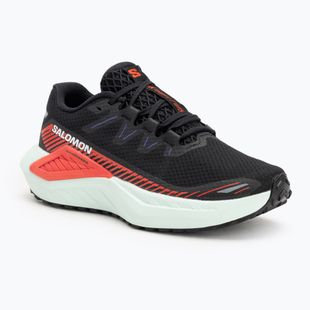 Laufschuhe Damen Salomon Drx Defy GRVL black/cherry tomato/bay