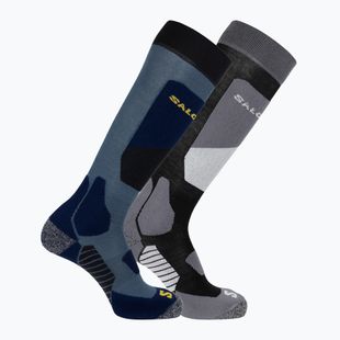 Skisocken Salomon S/Access 2 pary black/ copen blue