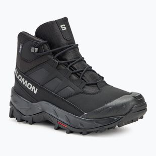 Trekking Wander Schuhe Herren Salomon Crosstrak WP black/black/asphalt
