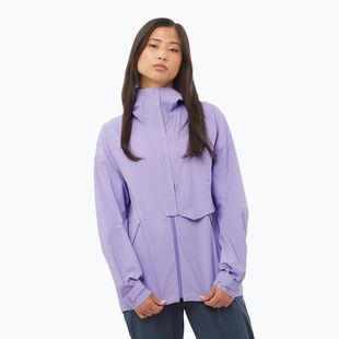 Windjacke Damen Salomon Outerpath Pro 2.5L violet tulip