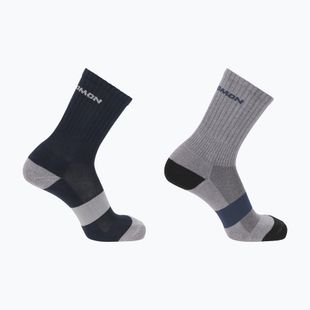 Socken Salomon Evasion Crew 2 Paar blue nights/monument