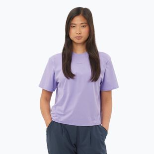 Damen Salomon Trackline T-shirt SS violett tulip