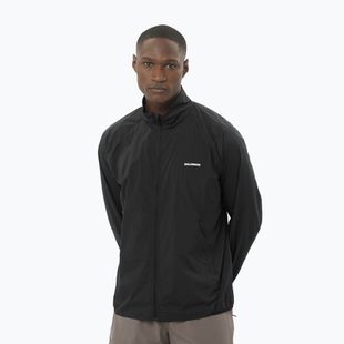 Herren-Laufjacke Salomon Shakeout Fly deep black