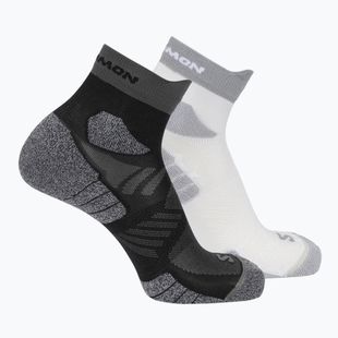 Socken Salomon Aero Ankle 2 Paar white/black