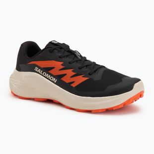 Herren-Laufschuhe Salomon Alphaglide schwarz/regentag/rot-orange