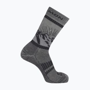 Socken Salomon Retro Wool black/asphalt