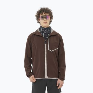 Laufjacke Herren Salomon Bonatti Trail cofee bean