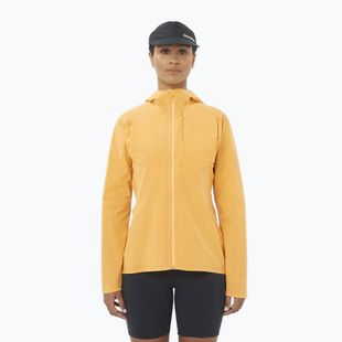 Laufjacke Damen Salomon Bonatti Trail warm apricot