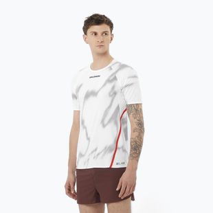 Laufshirt Herren Salomon S/Lab Speed Tee white / andorra