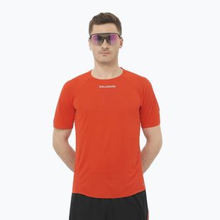 Laufshirt Herren Salomon S/Lab Speed Tee flery red