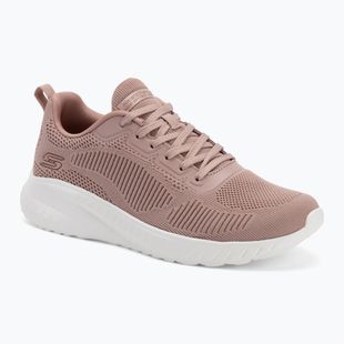 Schuhe Damen SKECHERS Bobs Squad Chaos Face Off blush pink
